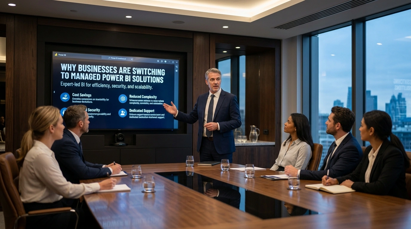 Why Businesses Are Switching to Managed Power BI Solutions
