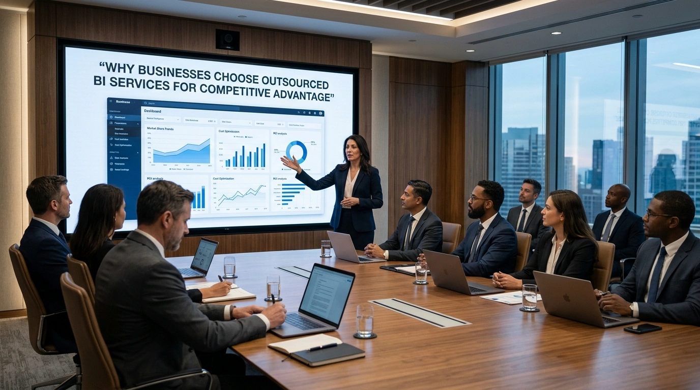Why Businesses Choose Outsourced BI Services for Competitive Advantage
