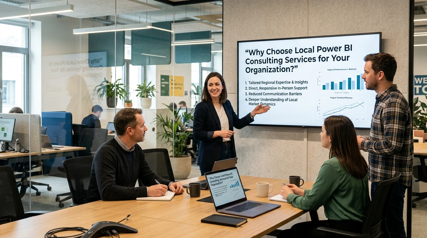 Why Choose Local Power BI Consulting Services for Your Organization?
