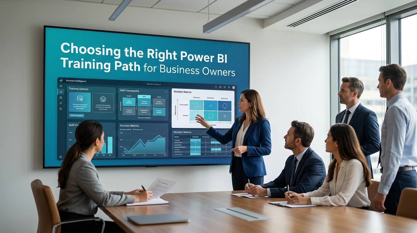Choosing the Right Power BI Training Path for Business Owners
