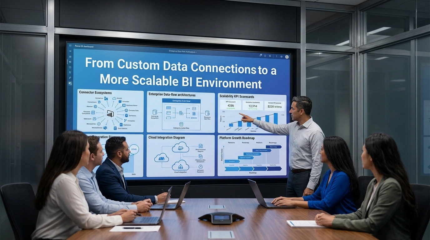 From Custom Data Connections to a More Scalable BI Environment
