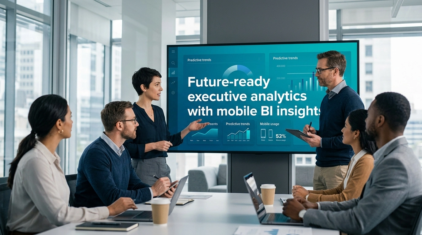 Future-ready executive analytics with mobile BI insights
