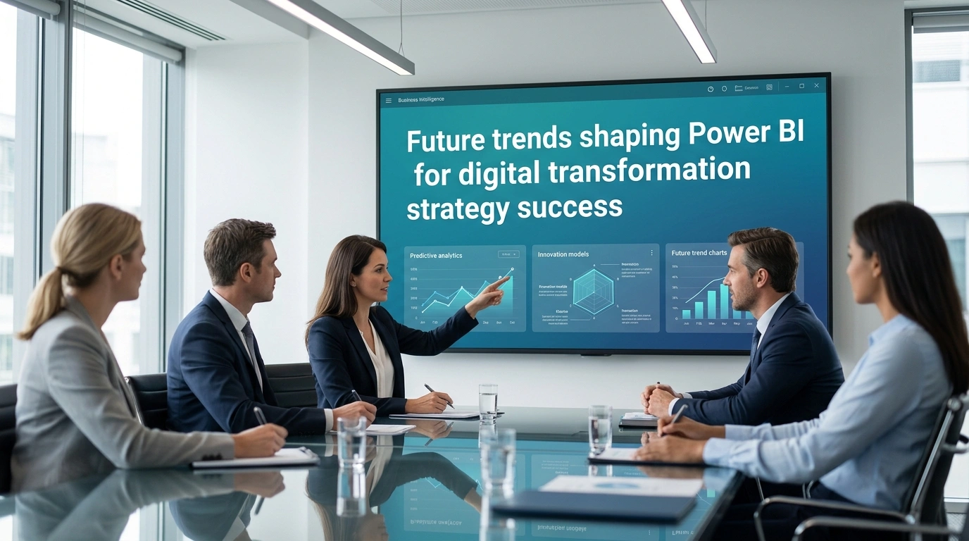 Future trends shaping Power BI for digital transformation strategy success
