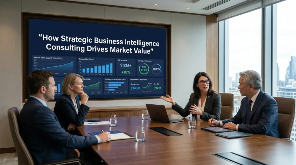 How Strategic Business Intelligence Consulting Drives Market Value