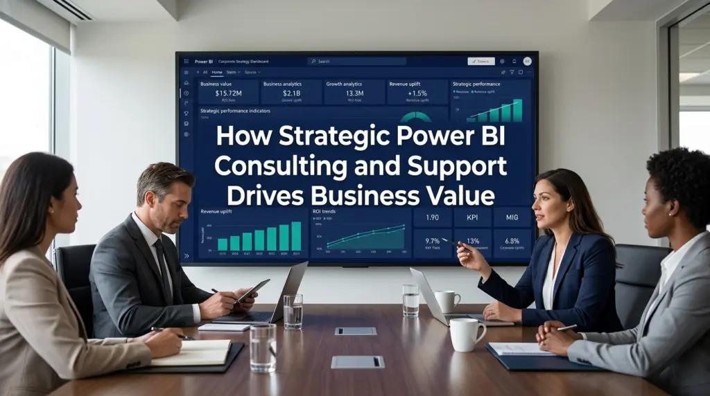 How Strategic Power BI Consulting and Support Drives Business Value