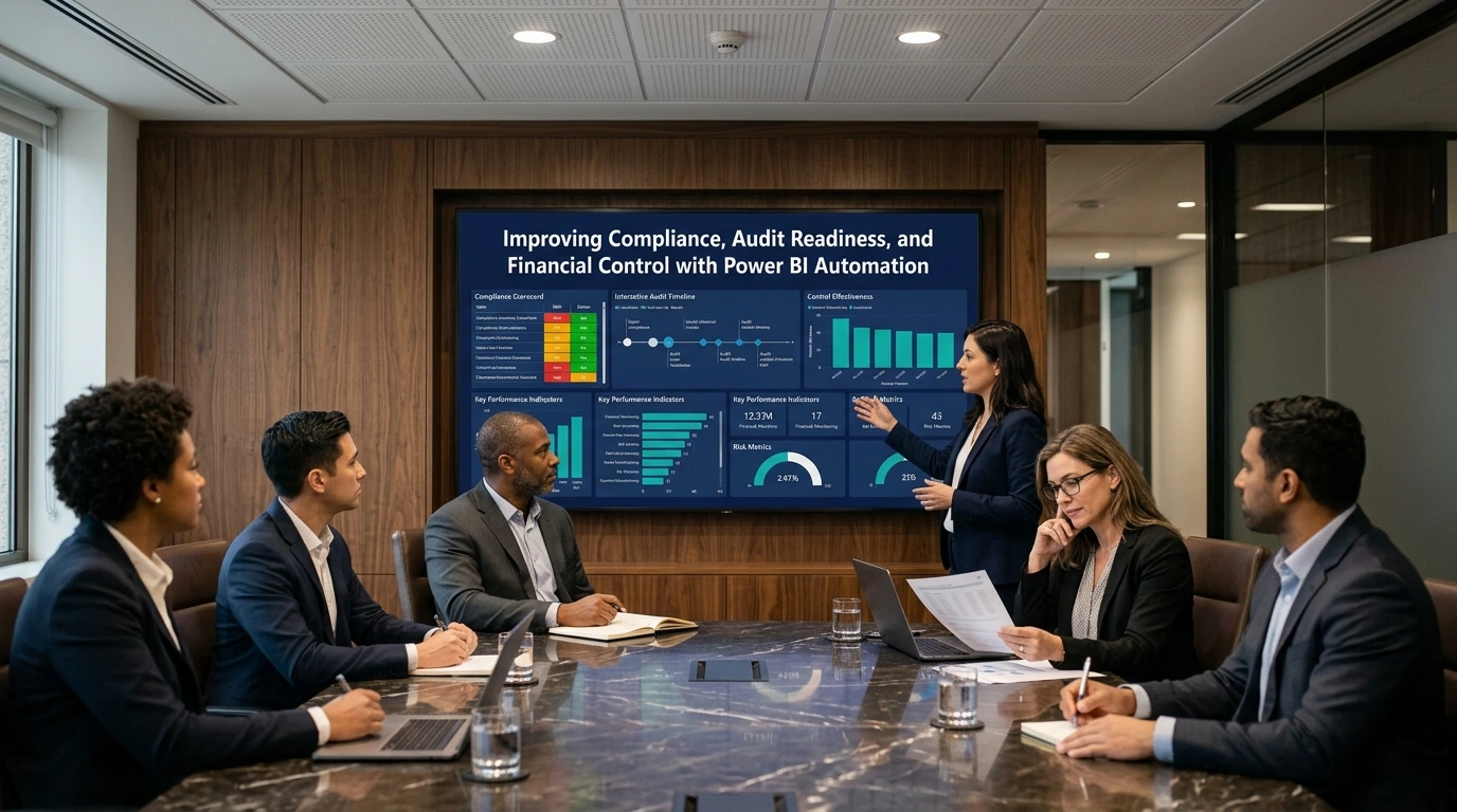 Improving Compliance, Audit Readiness, and Financial Control with Power BI Automation
