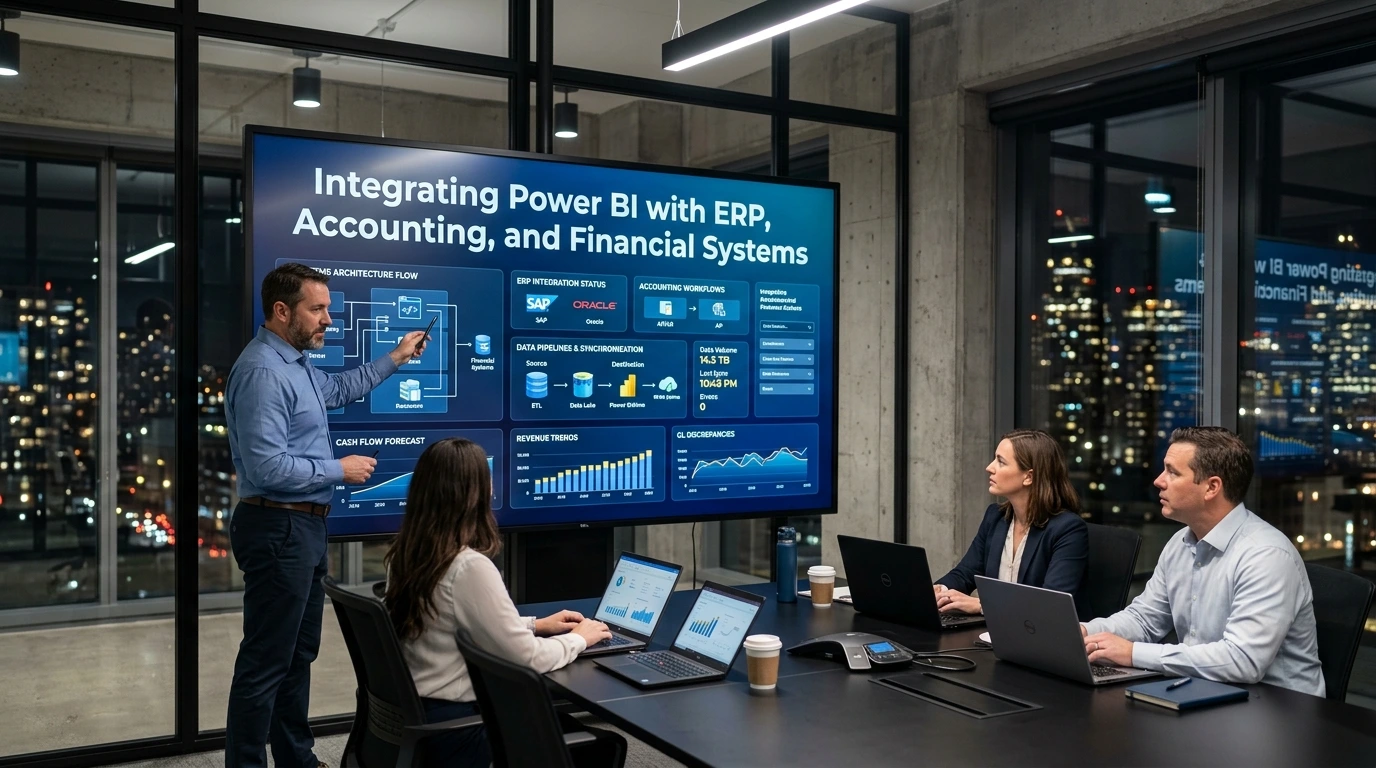 Integrating Power BI with ERP, Accounting, and Financial Systems
