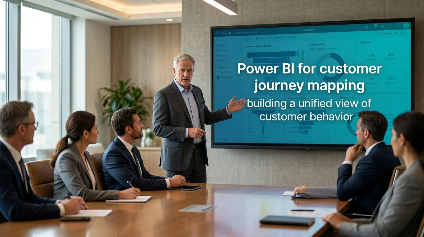 Power BI for customer journey mapping: building a unified view of customer behavior
