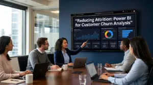 Reducing Attrition: Power BI for Customer Churn Analysis