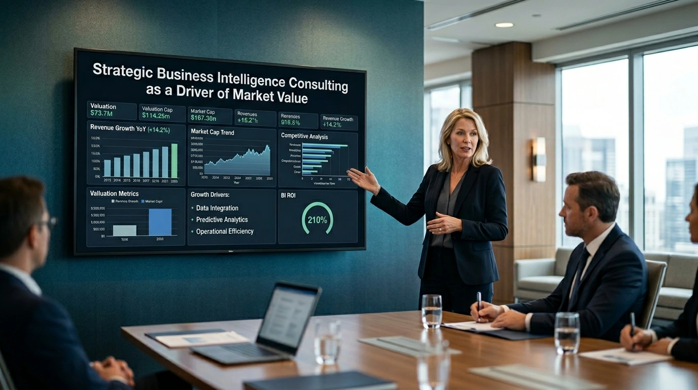 Strategic Business Intelligence Consulting as a Driver of Market Value
