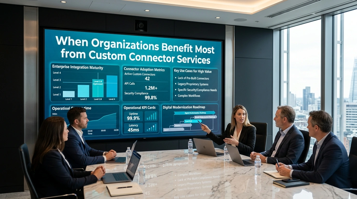 When Organizations Benefit Most from Custom Connector Services
