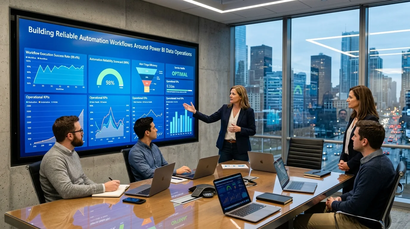 Building Reliable Automation Workflows Around Power BI Data Operations
