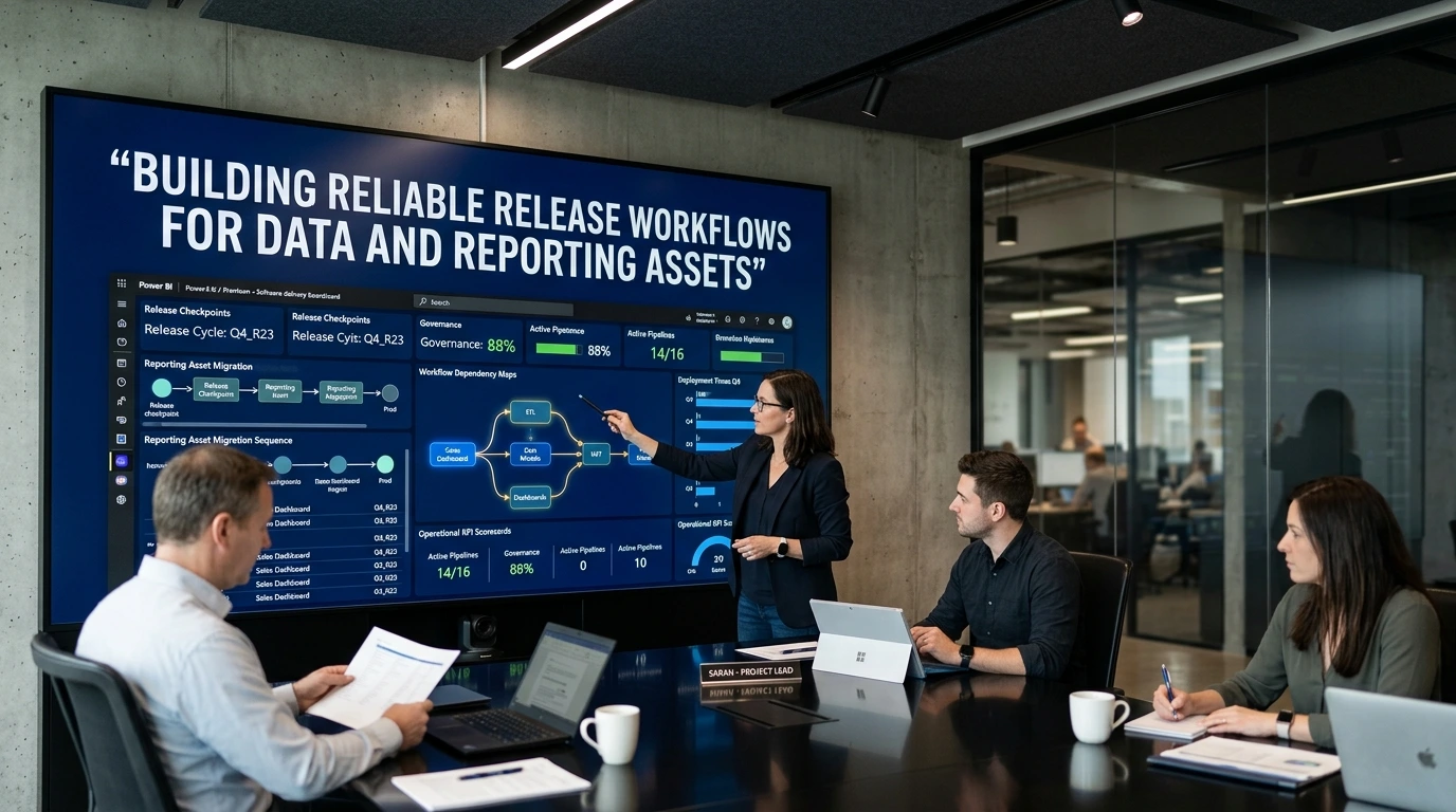 Building Reliable Release Workflows for Data and Reporting Assets
