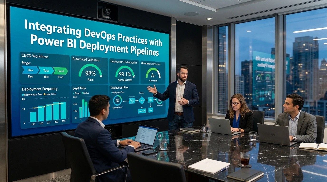 Integrating DevOps Practices with Power BI Deployment Pipelines

