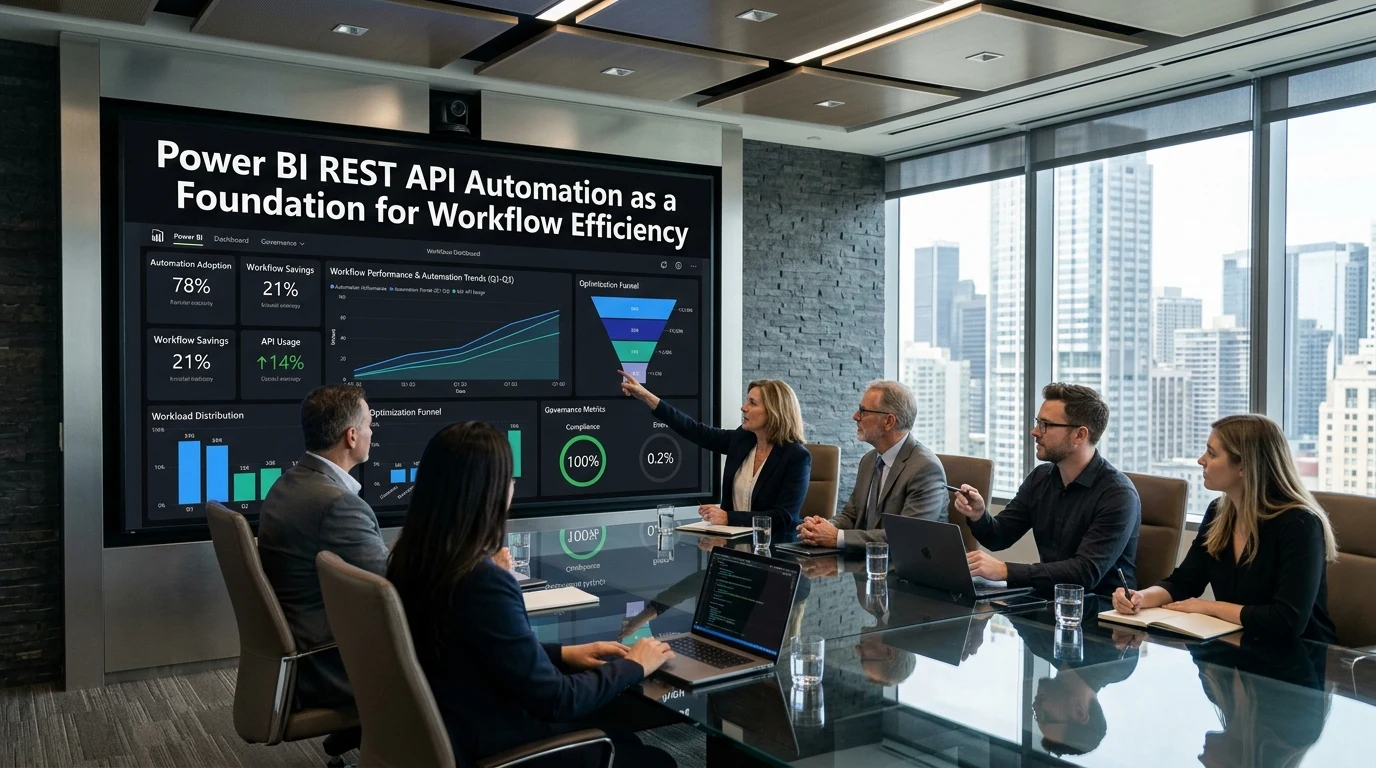 Power BI REST API Automation as a Foundation for Workflow Efficiency
