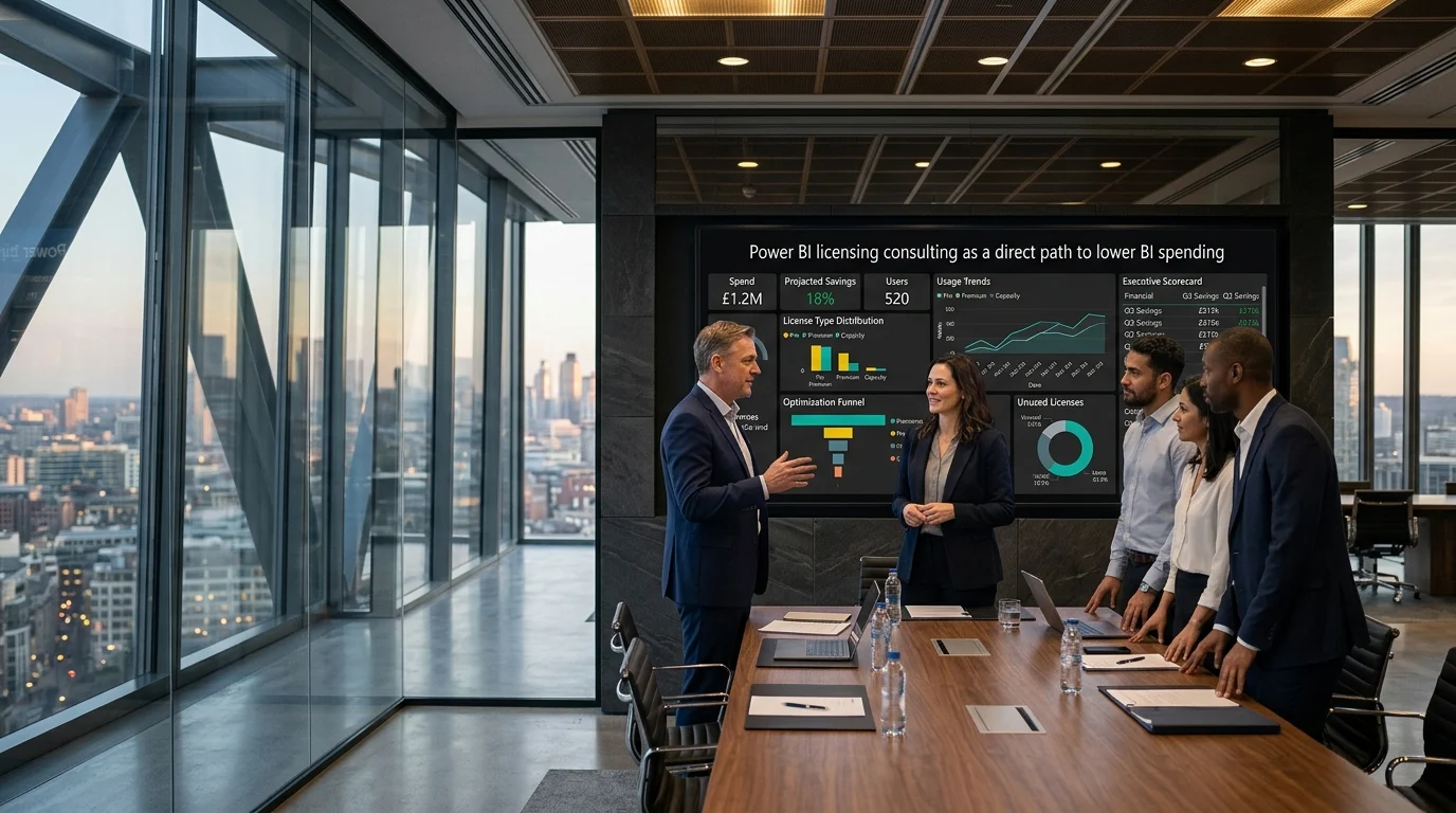 Power BI licensing consulting as a direct path to lower BI spending
